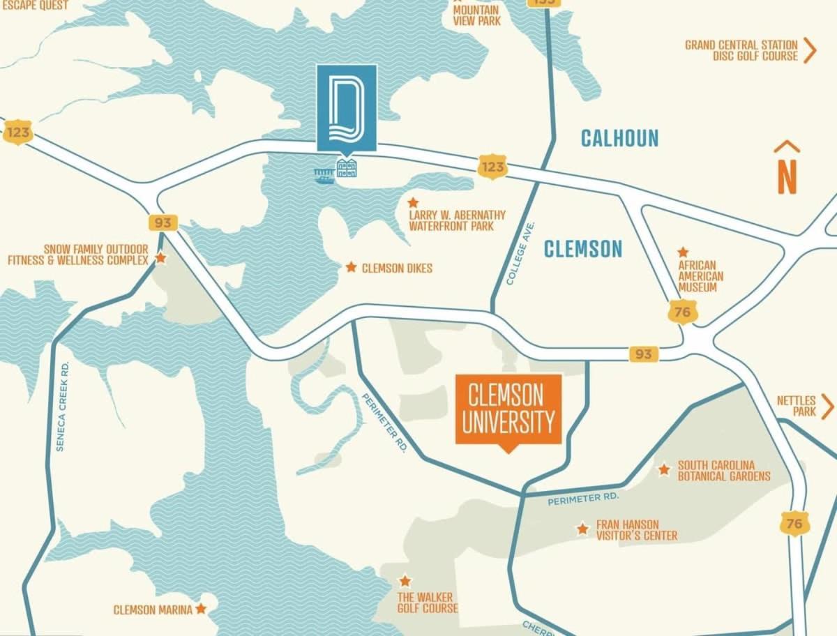 Dockside Lake Hartwell 2Br With Unique Amenities Clemson Bagian luar foto